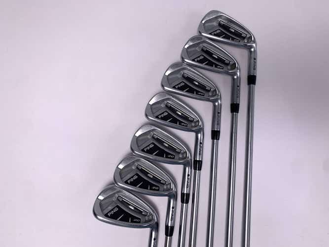Ping i20 Iron Set 4-PW Black Dot KBS Tour C-Taper Lite 115g Extra Stiff RH