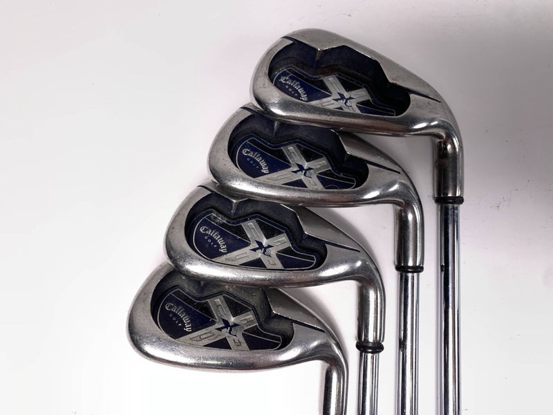 Callaway X-18 Iron Set 7-PW Uniflex Steel Mens RH