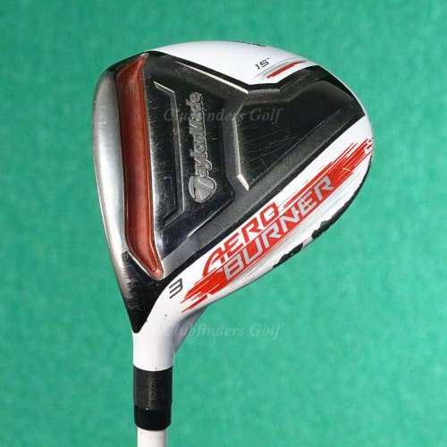 LH TaylorMade AeroBurner Fairway 15 3 Wood Speed RUL-Z 60 Graphite Stiff *READ*