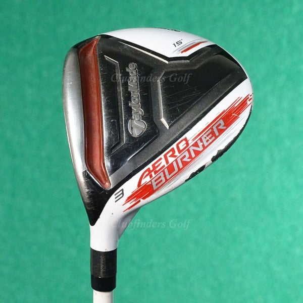 LH TaylorMade AeroBurner Fairway 15 3 Wood Speed RUL-Z 60 Graphite Stiff *READ*
