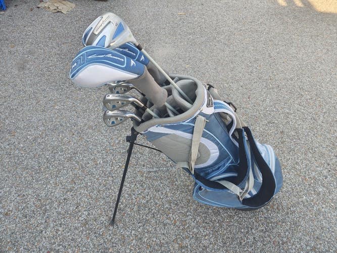 Tommy Armour Silver Scot  11 Piece Ladies Graphite Complete Golf Set Stand Bag