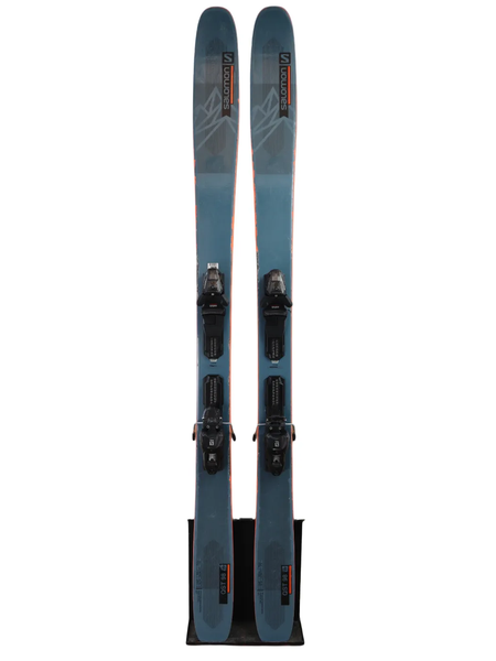 Used 2023 Salomon QST 98 Skis (183cm) w/ Salomon M 11 Bindings
