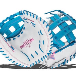 New Easton Professional Collection 34" Fastpitch Catcher's Mitt: PCFPCM34WCB Free Shipping