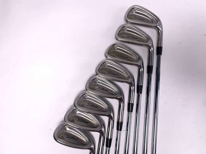 Titleist DCI 981 SL Iron Set 4-PW+SW True Temper Release Senior Steel Mens RH