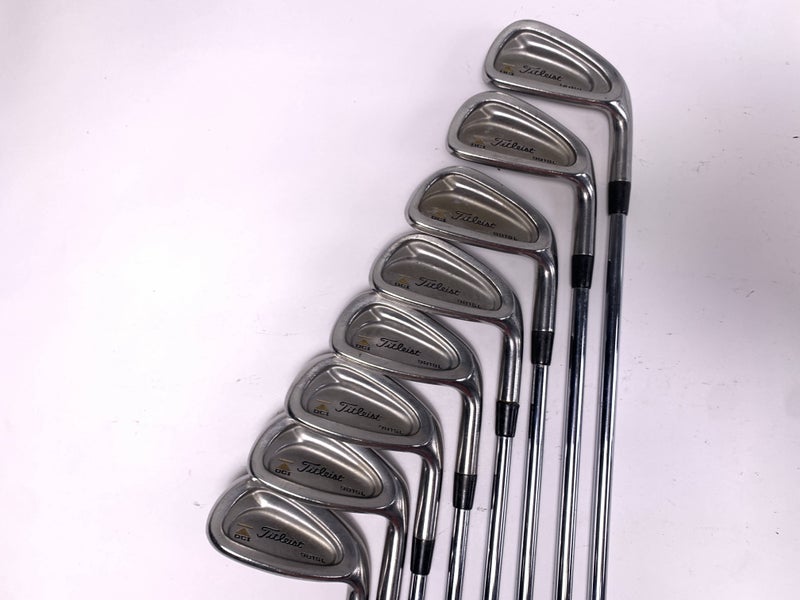 Titleist DCI 981 SL Iron Set 4-PW+SW True Temper Release Senior Steel Mens RH