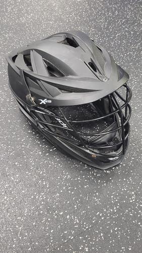 Used Cascade XRS Lacrosse Helmet Black One Size 11849-S000030719