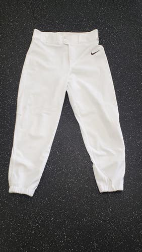 Used Under Armour MENS BASEBALL PANTS BB/SB Pant Mens White LG 11849-S000030710