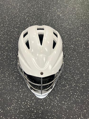 Used Cascade CSR Lacrosse Helmet White One Size 11849-S000030696