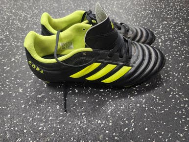 Used Adidas Soccer Cleats Black And Green Senior 7.5 11849-S000030677