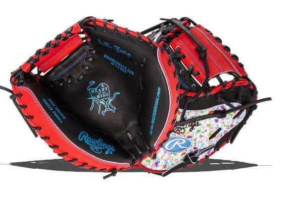 New Rawlings Heart of the Hide 33.5" Baseball Catcher's Mitt: PRORCM335-23B Free Shipping
