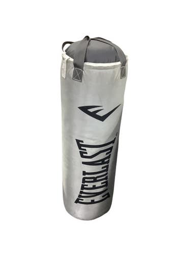 Used Everlast 70 LB BAG Boxing Heavy Bag White 70 lb 11347-S000253449