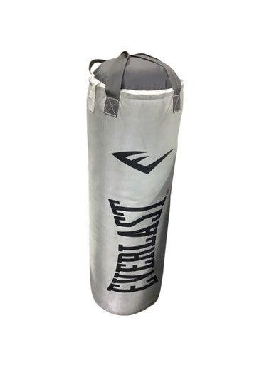 Used Everlast 70 LB BAG Boxing Heavy Bag White 70 lb 11347-S000253449