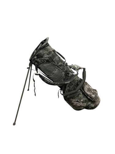 Used Callaway HYPER LITE ZERO Mens Stand Bag Black And Grey 11347-S000253412