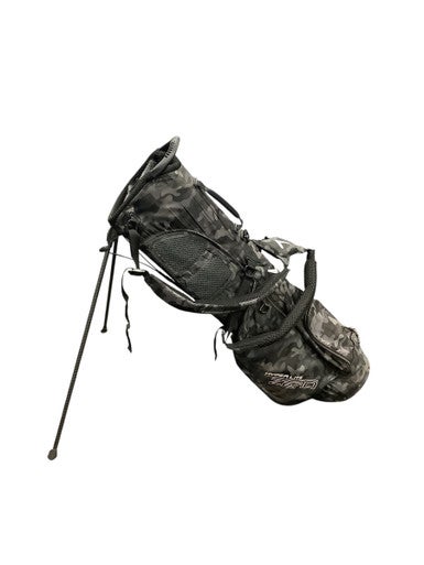 Used Callaway HYPER LITE ZERO Mens Stand Bag Black And Grey 11347-S000253412
