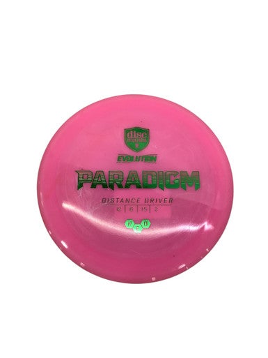Used Discmania NEO PARADIGM Disc Golf Driver Pink 11347-S000252303