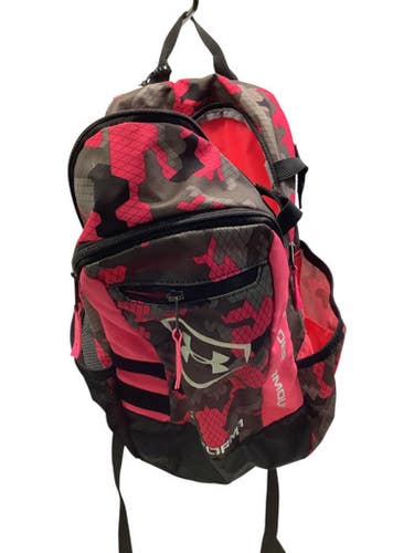 Used Under Armour 2 BAT BACKPACK BB/SB Player Backpack Pink 11347-S000253060