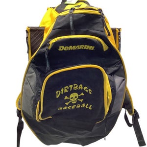Used Demarini 2 BAT BACKPACK BB/SB Player Backpack Yellow 11347-S000253142