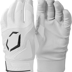 New Evoshield SRZ 1 BATTING GLOVE BB/SB Batting Gloves White MD 11347-ESHWB5712009MD