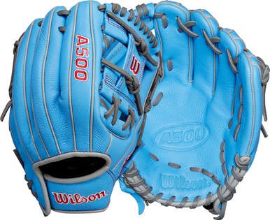 New Wilson A500 BB/SB Glove RH Throw None 11" 11347-WILWBW10253811