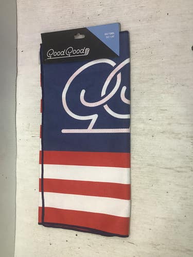 New GOOD DREAM USA GOLF TOWEL 11347-35AGG1344