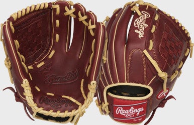New Rawlings SANDLOT BB/SB Glove RH Throw 12" 11347-RAWS1200BR