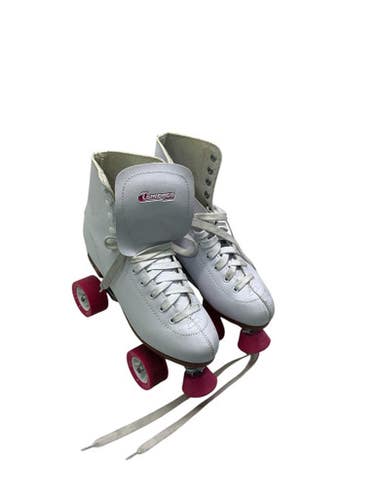 Used Chicago CHICAGO QUAD SKATES Senior Roller Quad Skates White Senior 8 11347-S000253166