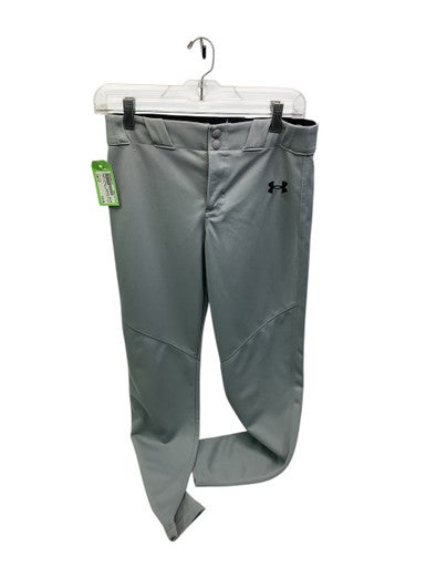 Used Under Armour TAPERED FIT YOUTH LARGE BB/SB Pant Boys Grey LG 11347-S000253227