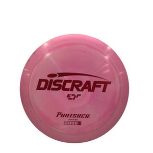 Used Discraft ESP PUNISHER Disc Golf Driver Pink 11347-S000245018