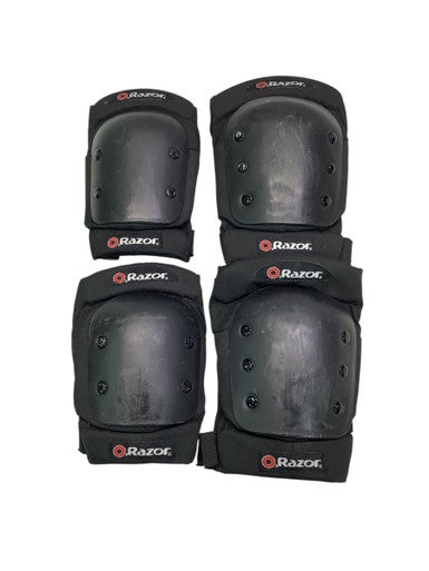 Used Razor Skateboard Kneepads Black Senior 11347-S000246111
