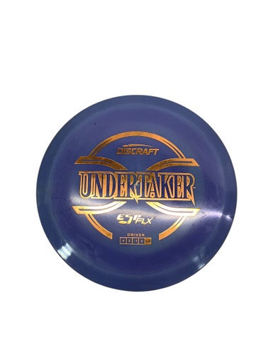 Used Discraft ESP FLX UNDERTAKER Disc Golf Driver Sky Blue 11347-S000247246