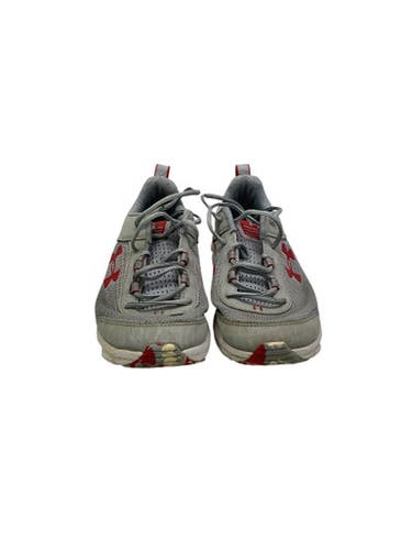 Used Under Armour Running/X-Train Shoes M Grey And Red Youth 07.0 11347-S000250940