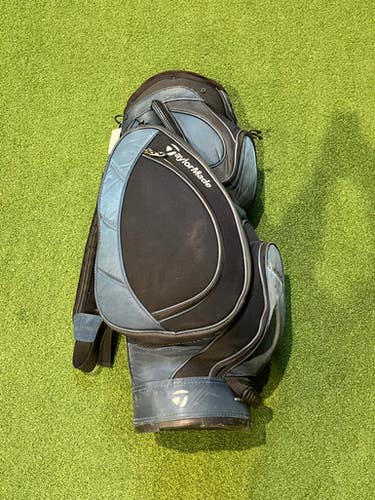 Used Taylormade CART BAG Mens Cart Bag Navy Blue 11771-S000085168
