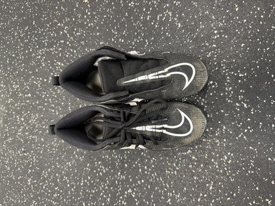 Used Nike ALPHA BB/SB Cleats Black And White Junior 02 11849-S000030599