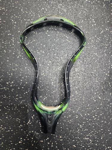 Used STX STALLION U Mens Lacrosse Head Black And Green 11849-S000030615