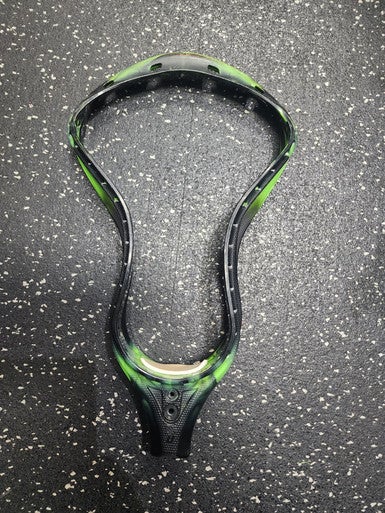 Used STX STALLION U Mens Lacrosse Head Black And Green 11849-S000030615