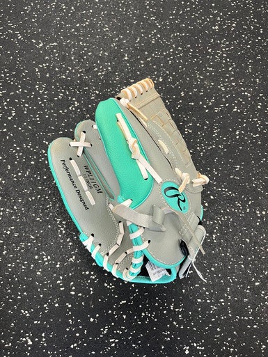 Used Rawlings WPL11GM BB/SB Glove LH Throw Grey 11" 11849-S000030653