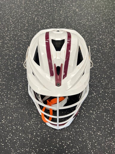 Used Cascade XRS Lacrosse Helmet White MD 11849-S000030668