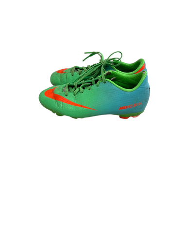 Used Nike MERCURIAL Soccer Cleats Green Junior 01 11692-S000138144