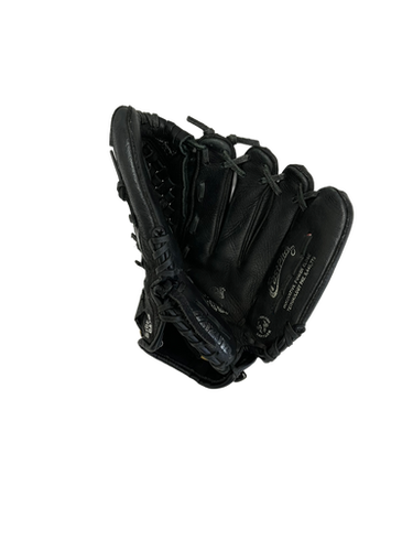 Used Mizuno POWER CLOSE RH Throw Fastpitch Gloves Black 12" 11692-S000138150