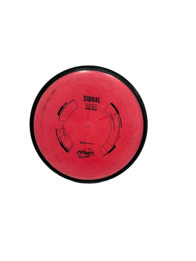 Used MVP NEUTRON SIGNAL Disc Golf Driver Red 162g 11692-S000138201