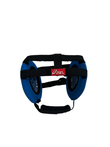 Used Asics ADULT FOAM Wrestling Headgear Royal Blue 11692-S000139856