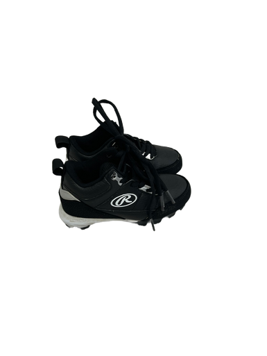 Used Rawlings BB CLEATS BB/SB Cleats Black Youth 10.0 11692-S000139873