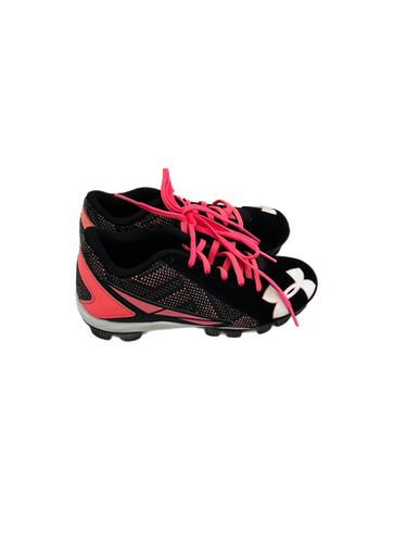 Used Under Armour LEADOFF BB/SB Cleats Black And Pink Junior 01.5 11692-S000139880