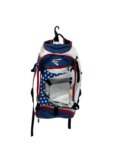 Used Easton BACKPACK BB/SB Player Backpack White/Red/Navy 11692-S000139922