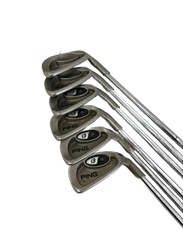 Used Ping I3+ GREEN DOT Mens Iron Set RH 4I-9I 11692-S000140020