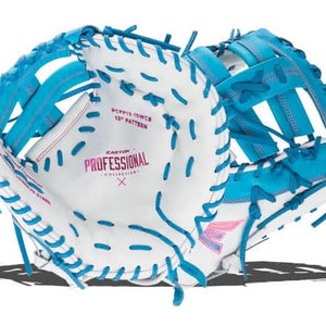 New Easton Professional Collection 13" Softball First Base Mitt: PCFP13-10WCB Free Shipping