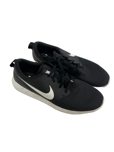 Used Nike ROSCHE G Mens Golf Shoes Black Senior 9.5 11692-S000139796