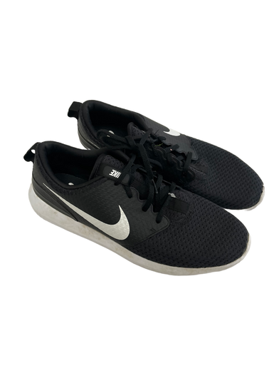 Used Nike ROSCHE G Mens Golf Shoes Black Senior 9.5 11692-S000139796