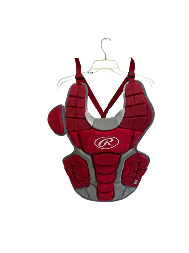 Used Rawlings CPR2N-INTERMEDIATE-REVA Catchers Chest Protector Red Intermed 11692-S000139806