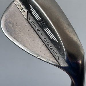 Titleist Vokey SM8 Brushed Steel Gap GW Wedge 50-12* F-Grind Steel Wedge Flex RH